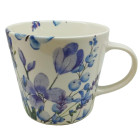 Белый с синим