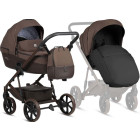 Черный с коричневым