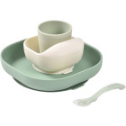 Оливковый с белым