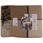 Бежевый с коричневым