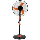 Черный с оранжевым