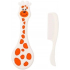 Оранжевый с белым