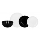 Черный с белым