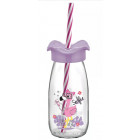 Прозрачный с розовым