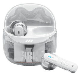 Наушники вкладыши беспроводные TWS JBL Tune Flex 2 Ghost White (JBLTFLEX2GWHT)