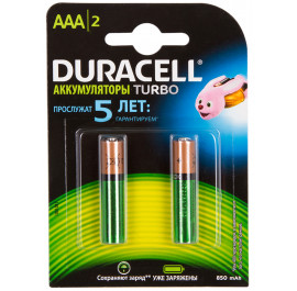 Купить Аккумулятор тип AAA Duracell HR03 (AAA) 850 mAh Купить Аккумулятор тип AAA Duracell HR03 (AAA) 850 mAh