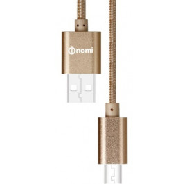 Купить Кабель USB - microUSB Nomi DCM 10m USB micro 1м Gold Купить Кабель USB - microUSB Nomi DCM 10m USB micro 1м Gold