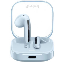 Наушники вкладыши беспроводные TWS Xiaomi Redmi Buds 6 Active (BHR8394GL) Transparent Blue