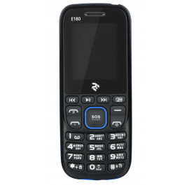Купить Мобильный телефон 2E E180 DualSim Black-Blue Купить Мобильный телефон 2E E180 DualSim Black-Blue