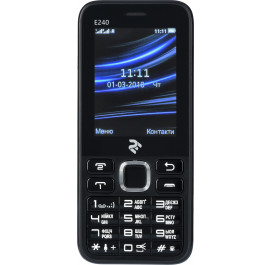 Купить Мобильный телефон 2E E240 DualSim Black Купить Мобильный телефон 2E E240 DualSim Black