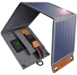 Портативна сонячна панель Choetech 14W SB 5V/2.4A max (SC004)