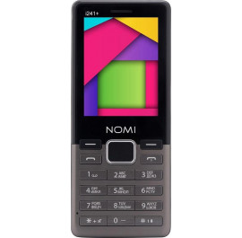 Купить Мобильный телефон Nomi i241* D/S Metal Dark-Grey Купить Мобильный телефон Nomi i241* D/S Metal Dark-Grey