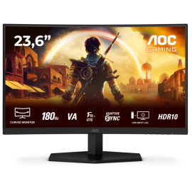 Монитор игровой AOC C24G42E Black/Red