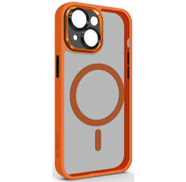 Чехол для смартфона Armorstandart Unit MagSafe SE for Apple iPhone 14 Orange Black (ARM75374)