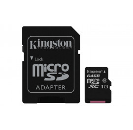 Купить Карта памяти microSD Kingston microSDXC 64GB Class 10 + SD адаптер (SDC10G2/64GB) Купить Карта памяти microSD Kingston microSDXC 64GB Class 10 + SD адаптер (SDC10G2/64GB)