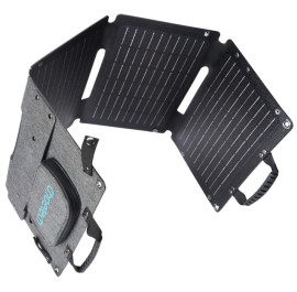 Портативна сонячна панель Choetech 40W Type-C PD 3.0 30W Max + QC 3.0 18W Max (SC006-V5-GY)