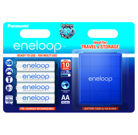 Купить Аккумулятор тип AA Panasonic Eneloop AA 1900 4BP mAh NI-MH+case (BK-3MCCEC4BE) Купить Аккумулятор тип AA Panasonic Eneloop AA 1900 4BP mAh NI-MH+case (BK-3MCCEC4BE)