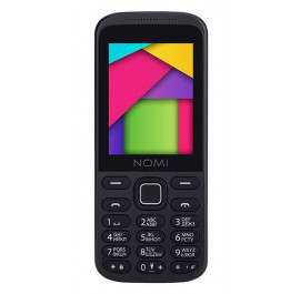 Купить Мобильный телефон Nomi i244 Dual Sim Black-Red Купить Мобильный телефон Nomi i244 Dual Sim Black-Red