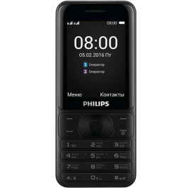 Купить Мобильный телефон Philips Xenium E181 D/S Black Купить Мобильный телефон Philips Xenium E181 D/S Black