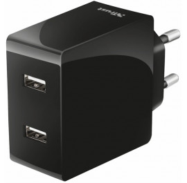 Купить Сетевое зарядное устройство Trust Fast Dual USB Wall Charger (21712) Купить Сетевое зарядное устройство Trust Fast Dual USB Wall Charger (21712)