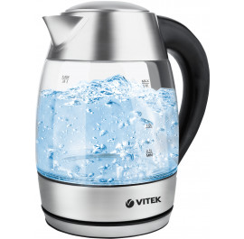 Купить Электрический чайник Vitek VT-7047 Transparent Glass Купить Электрический чайник Vitek VT-7047 Transparent Glass