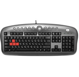 Купить Клавиатура проводная A4tech KB-28G USB Silver Grey+Black Купить Клавиатура проводная A4tech KB-28G USB Silver Grey+Black
