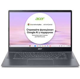 Ноутбук Acer Chromebook Plus CB515-2HT (NX.KNYEU.002) Silver