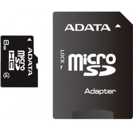 Купить Карта памяти ADATA microSDHC 8GB C4 + SD adapter (AUSDH8GCL4-RA1) Купить Карта памяти ADATA microSDHC 8GB C4 + SD adapter (AUSDH8GCL4-RA1)