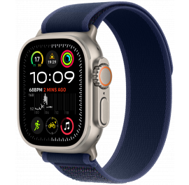 Смарт-часы Apple Watch Ultra 2 GPS 49mm Natural Titanium Case with Blue Trail Loop - S/M