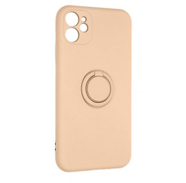 Чехол для смартфона Armorstandart Icon Ring for Apple iPhone 11 Pink Sand (ARM68644)