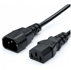 Купить Кабели питания Atcom IEC C13-C14 Black 1.8m Купить Кабели питания Atcom IEC C13-C14 Black 1.8m