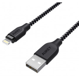 Купить Кабель синхронизации данных Aukey CB-AL1 Lightning - USB 1.2m (LLTS148174) Купить Кабель синхронизации данных Aukey CB-AL1 Lightning - USB 1.2m (LLTS148174)