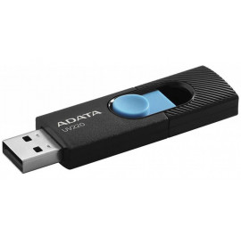 Купить Флеш USB A-DATA UV220 64GB USB 2.0 Black/Blue (AUV220-64G-RBKBL) Купить Флеш USB A-DATA UV220 64GB USB 2.0 Black/Blue (AUV220-64G-RBKBL)