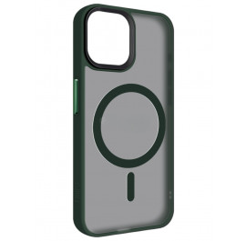 Чехол для смартфона Armorstandart Uniq Magsafe for Apple iPhone 15 Pro Max Dark Green (ARM75321)