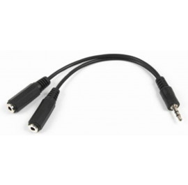 Купить Кабель 3.5 мм - 3.5 мм Cablexpert CCA-415-0.1M Black 0.1m Купить Кабель 3.5 мм - 3.5 мм Cablexpert CCA-415-0.1M Black 0.1m