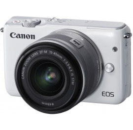 Купить Фотокамера беззеркальная Canon EOS M10 15-45mm IS STM Kit White (0922C040) Купить Фотокамера беззеркальная Canon EOS M10 15-45mm IS STM Kit White (0922C040)