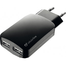 Купить Сетевое зарядное устройство Cellular Line 2USB 3000mA black (ACHUSBMOBILEDUAL3A) Купить Сетевое зарядное устройство Cellular Line 2USB 3000mA black (ACHUSBMOBILEDUAL3A)