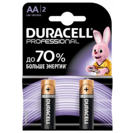 Купить Батарейка тип AA Duracell Professional LR06 2 шт. (81578678) Купить Батарейка тип AA Duracell Professional LR06 2 шт. (81578678)