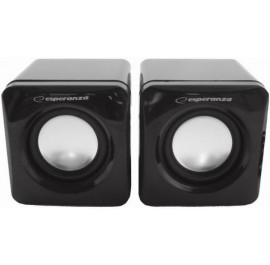Купить Компьютерная акустика компактная 2.0 Esperanza Speakers EP111 Black Купить Компьютерная акустика компактная 2.0 Esperanza Speakers EP111 Black