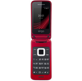 Купить Мобильный телефон Ergo F244 Shell Dual Sim Red Купить Мобильный телефон Ergo F244 Shell Dual Sim Red