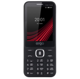 Купить Мобильный телефон Ergo F282 Travel Dual Sim Black Купить Мобильный телефон Ergo F282 Travel Dual Sim Black