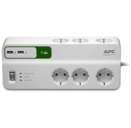 Купить Сетевой фильтр APC Essential SurgeArrest 6 розеток + 2 USB (PM6U-RS) Купить Сетевой фильтр APC Essential SurgeArrest 6 розеток + 2 USB (PM6U-RS)