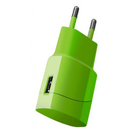 Купить Сетевое зарядное устройство Florence USB 1A Lime Green (FW-1U010L) Купить Сетевое зарядное устройство Florence USB 1A Lime Green (FW-1U010L)
