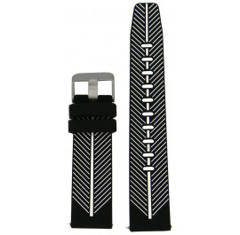 Купить Ремешок для смарт-часов Molife GearS3 Silicone Casual Band Black/White 22mm Купить Ремешок для смарт-часов Molife GearS3 Silicone Casual Band Black/White 22mm