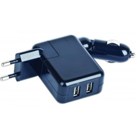 Купить Автомобильное зарядное устройство Gembird MP3A-UC-ACCAR2 Купить Автомобильное зарядное устройство Gembird MP3A-UC-ACCAR2
