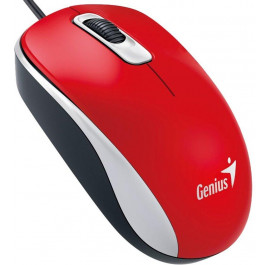 Купить Мышь проводная Genius DX-110 USB Red Купить Мышь проводная Genius DX-110 USB Red
