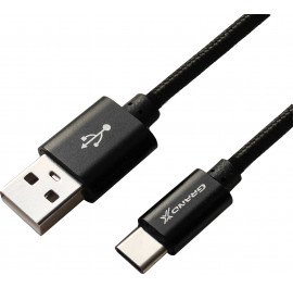Купить Кабель синхронизации данных Grand-X USB-USB Type-C 1m Black (FC02) Купить Кабель синхронизации данных Grand-X USB-USB Type-C 1m Black (FC02)