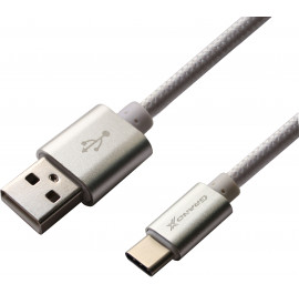 Купить Кабель синхронизации данных Grand-X USB-USB Type-C 1m Silver (FC01) Купить Кабель синхронизации данных Grand-X USB-USB Type-C 1m Silver (FC01)