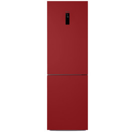 Двухкамерный холодильник красного цвета H_c2f636crrg_01