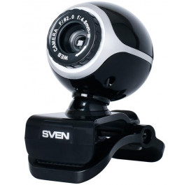 Купить Веб-камера для компьютера Sven IC-300 Web black-silver Купить Веб-камера для компьютера Sven IC-300 Web black-silver